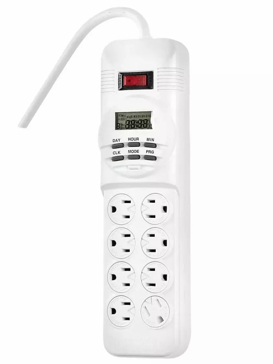 Indoor Garden * | Gsc Power Strip With Timer