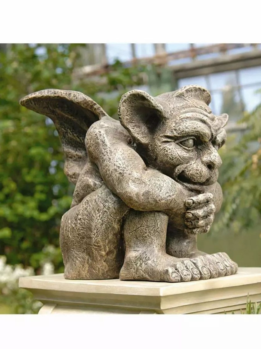 Yard & Garden Decor * | Prp Emmett Gargoyle Statue