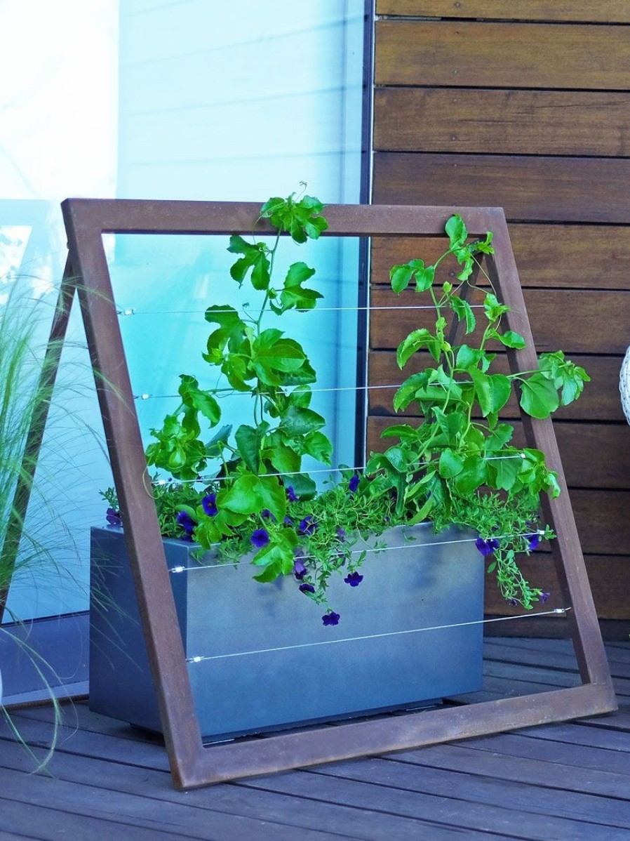 Yard & Garden Decor * | Gsc Mira Modern Garden Trellis Jr.