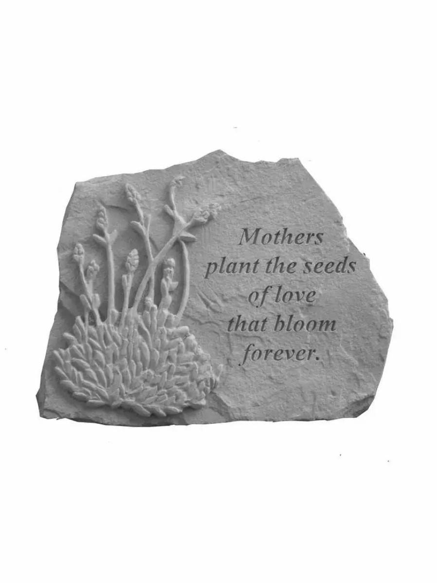 Yard & Garden Decor * | Gsc Mothers Plant The Seeds Of Love Memorial Stone