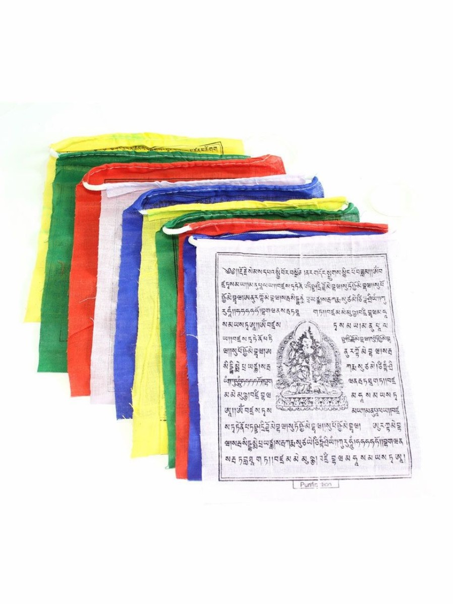 Yard & Garden Decor * | Gsc Tibetan Prayer Flags