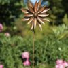 Yard & Garden Decor * | Gsc Dahlia Wind Spinner, 12