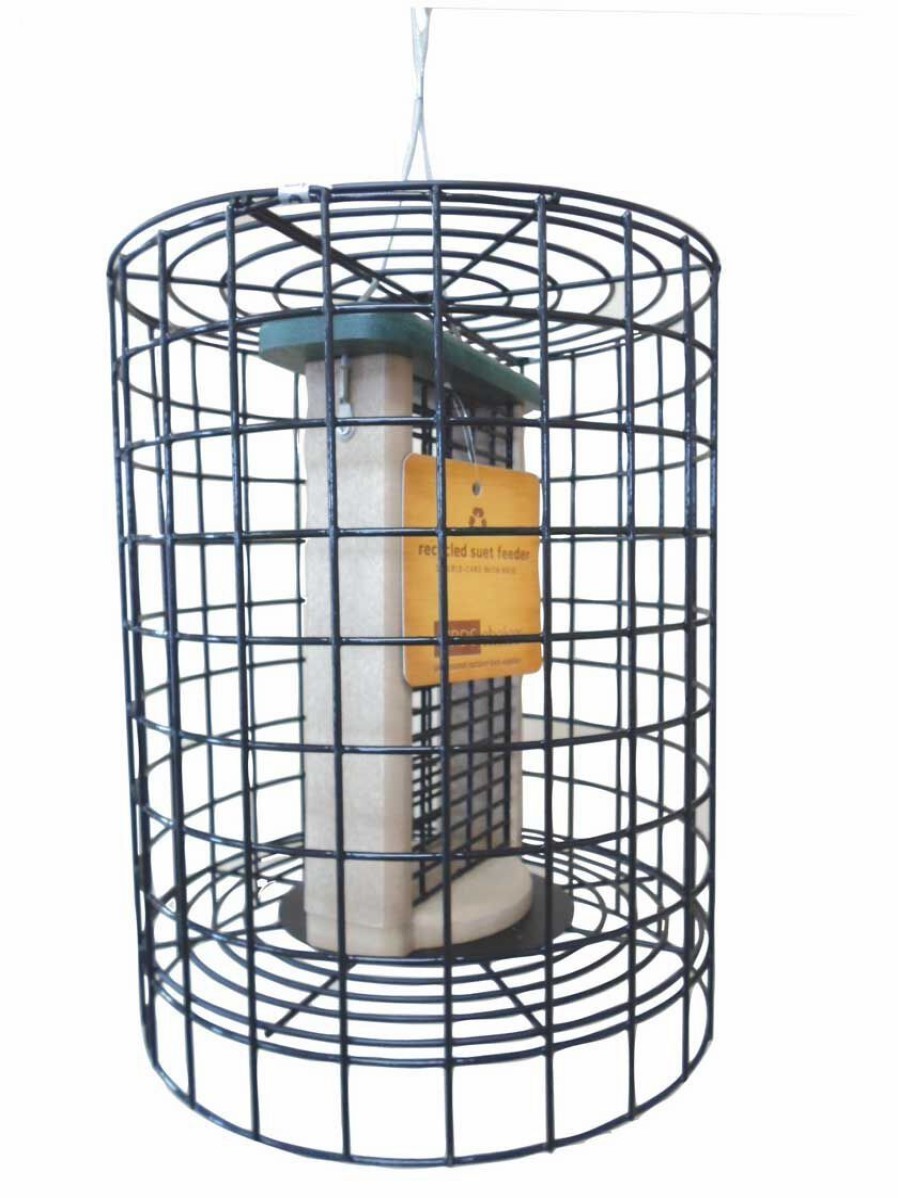 Backyard Habitat * | Gsc Birds Choice Double Cake Suet Feeder With Cage