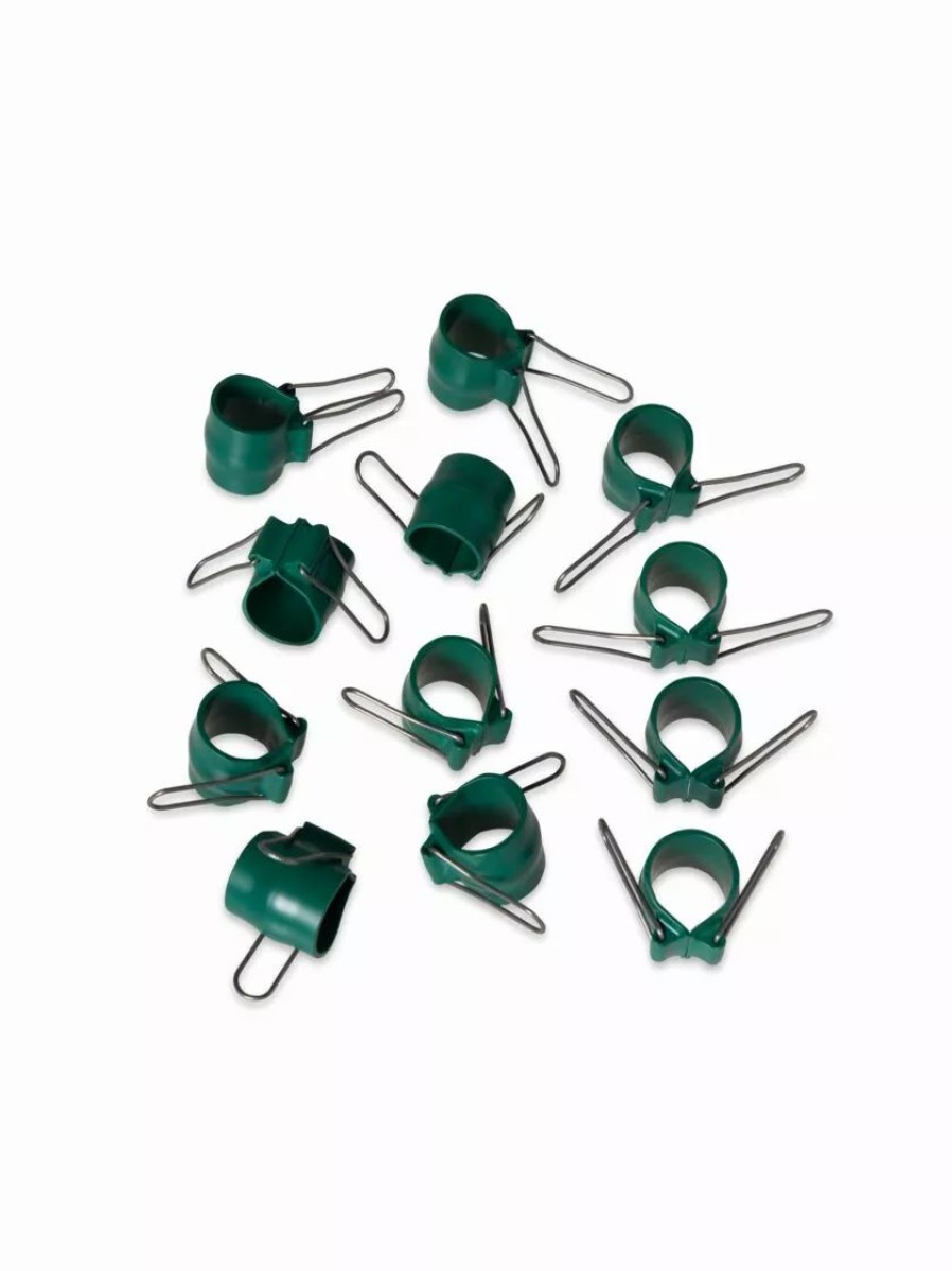 Season Extenders * | Gsc Gadgetklip Plastic Garden Clips, Set Of 12 Green