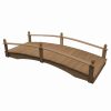 Yard & Garden Decor * | Gsc Acorn Garden Bridge Finished 4 X 8