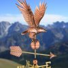 Yard & Garden Decor * | Gsc Freedom Eagle Copper Weathervane