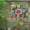 Yard & Garden Decor * | Gsc Firecrackers Outdoor Wall Art