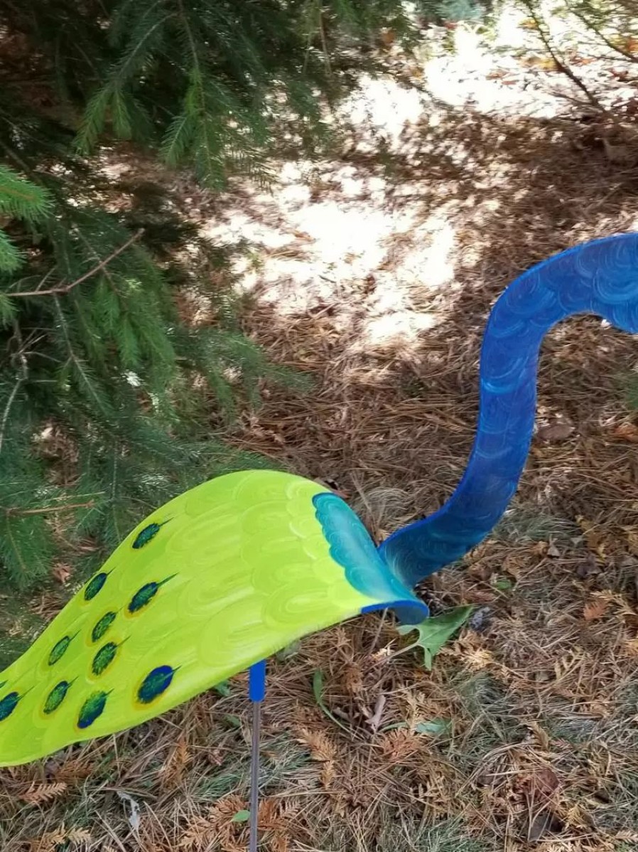 Yard & Garden Decor * | Gsc Florida Dancing Birds , Peacock