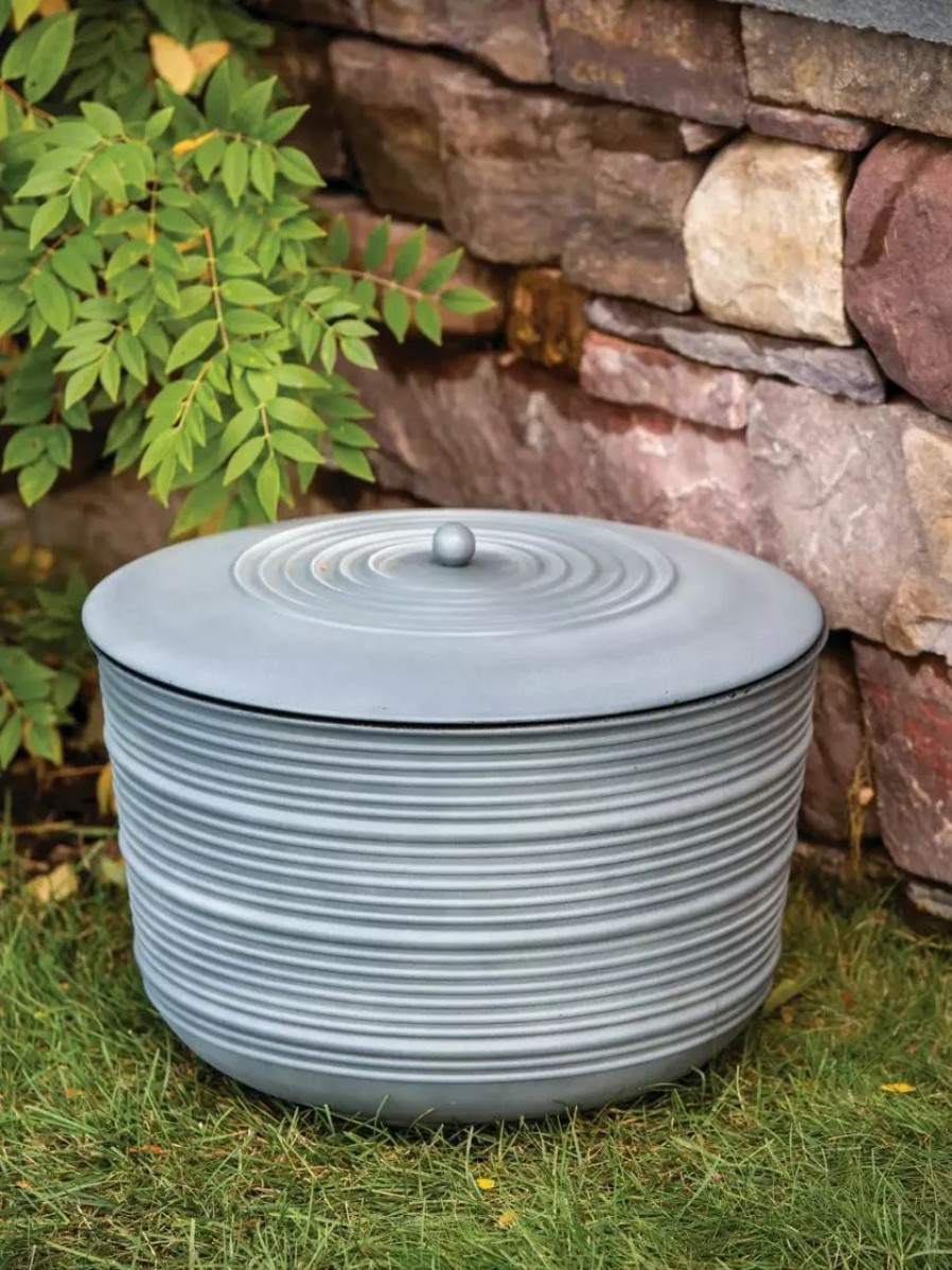 Watering & Irrigation * | Gsc Ribbed Hose Pot With Lid