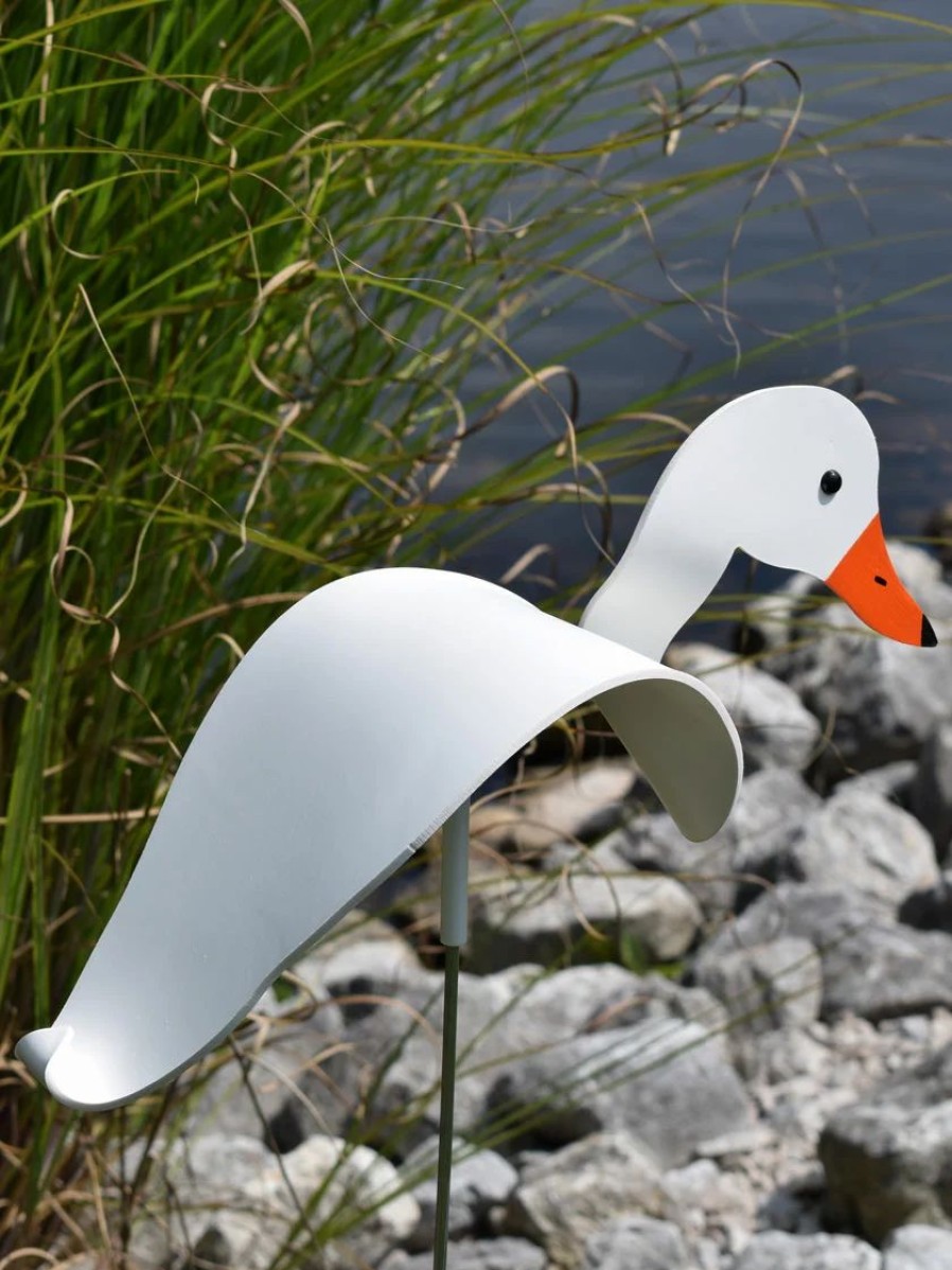 Yard & Garden Decor * | Gsc Florida Dancing Birds , White Duck