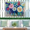 Yard & Garden Decor * | Gsc Floral Array Outdoor Wall Art