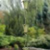 Yard & Garden Decor * | Gsc Fluted Flower Pure Rain Chain, 8.5