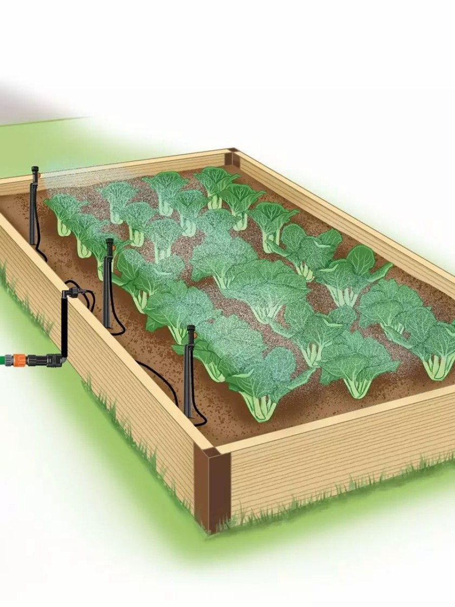 Watering & Irrigation * | Gsc Raised Bed Bubblers Irrigation Kit