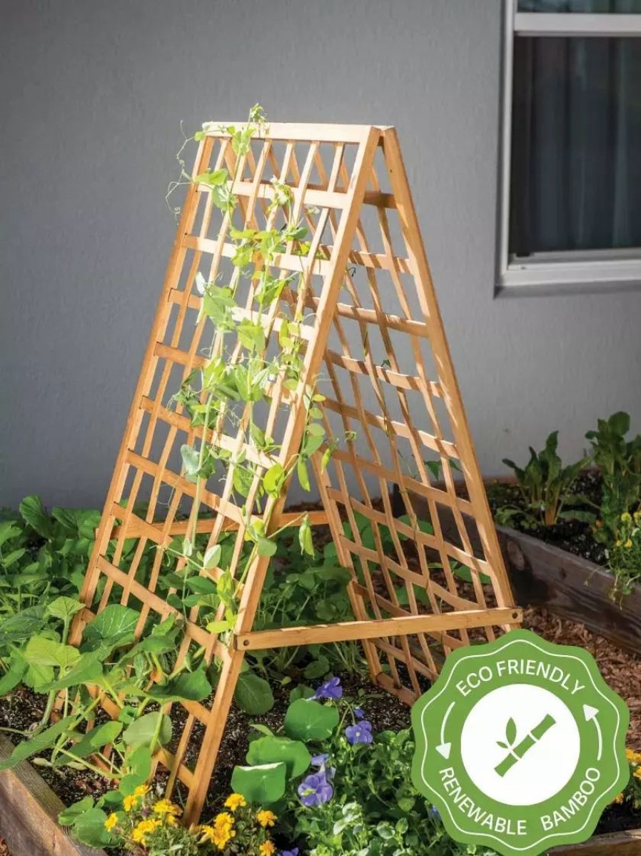 Indoor Garden * | Gsc Bambo A Frame Plant Support, 30 X 42.5