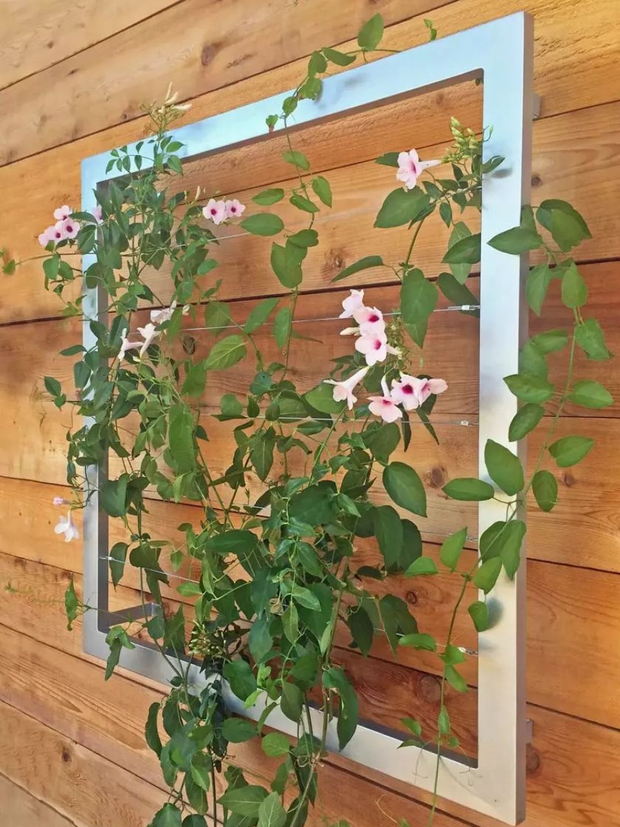 Yard & Garden Decor * | Gsc Ina Modern Wall Trellis Jr.