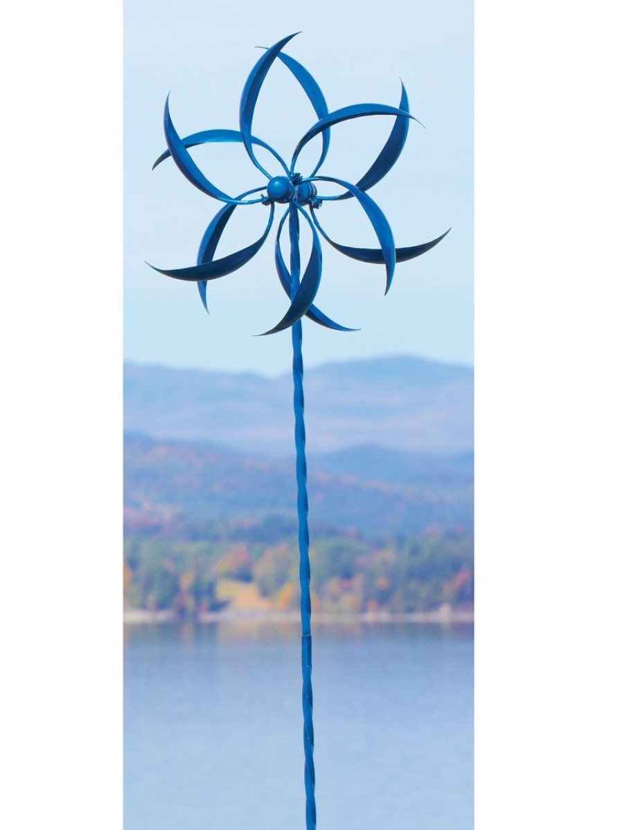 Yard & Garden Decor * | Gsc Feather Staked Wind Spinner, 15